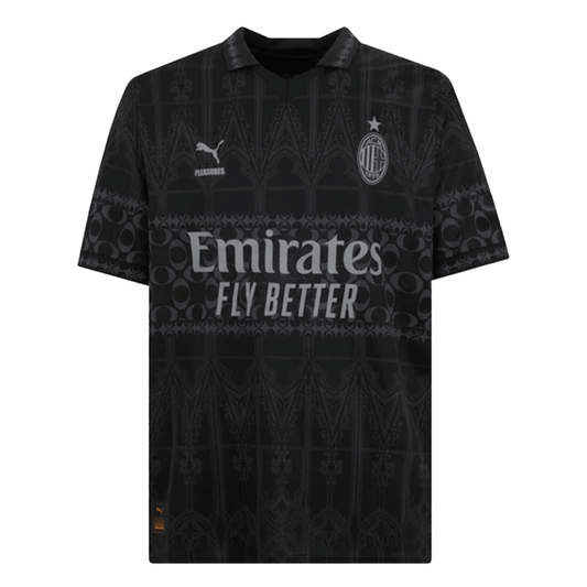AC Milan X Pleasures Fourth Away  Soccer Jersey 2023/24 Top Dresy Shop