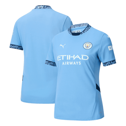 Women's Manchester City Home  Soccer Jersey 2024/25 Top Dresy Shop