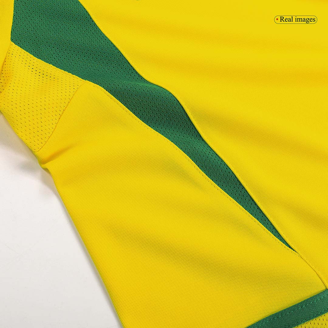 Retro CAFU #2 2002/03 Brazil Home  Soccer Jersey Top Dresy Shop