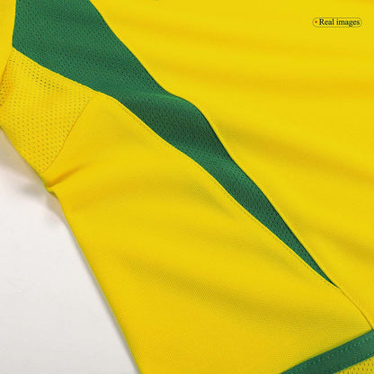 Retro CAFU #2 2002/03 Brazil Home  Soccer Jersey Top Dresy Shop
