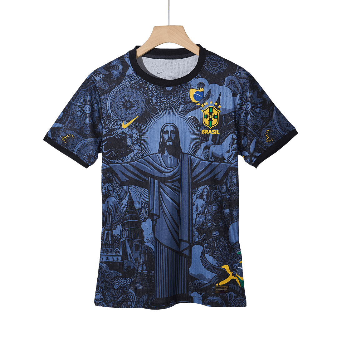 Player Version Brazil Jesus  Soccer Jersey 2024 Top Dresy Shop