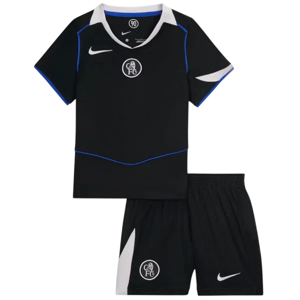 Kid's Chelsea Third Away Soccer Jersey Kit(Jersey+Shorts) 2025/26 Top Soccer Jerseys Store