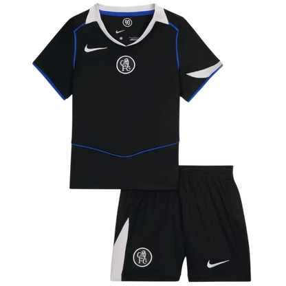 Kid's Chelsea Third Away Soccer Jersey Kit(Jersey+Shorts) 2025/26 Top Dresy Shop