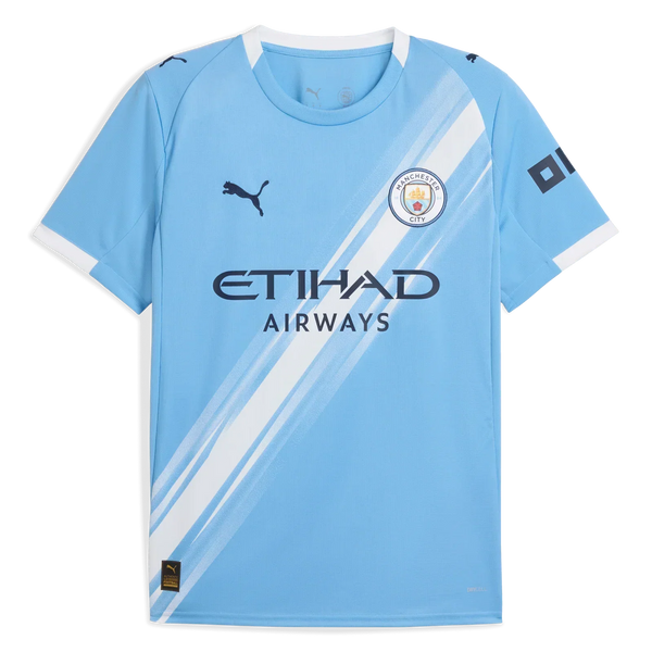 Player Version Manchester City Home Jersey 2025/26 Go Game Wear